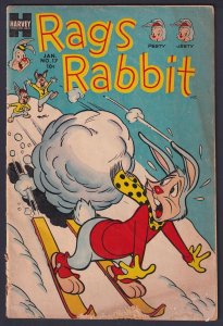 Rags Rabbit #17 1954 Harvey 2.0 Good comic