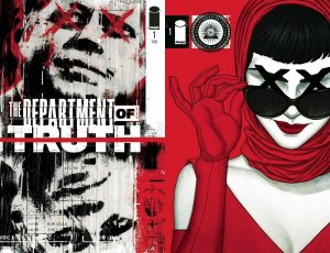 (2020) DEPARTMENT OF TRUTH #1 + Jenny Frison Variant Cover Set!