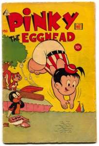 Pinky the Egghead #2 1963- Strange humor comic Book VG-