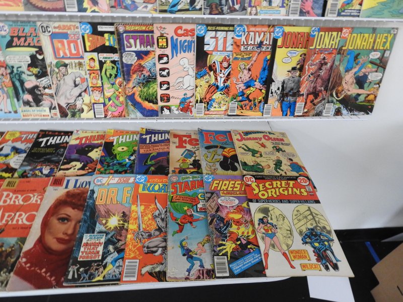 Huge Lot 160+ Silver/Bronze Comics W/ Iron man, Disney, Superman, Ghosts, War+