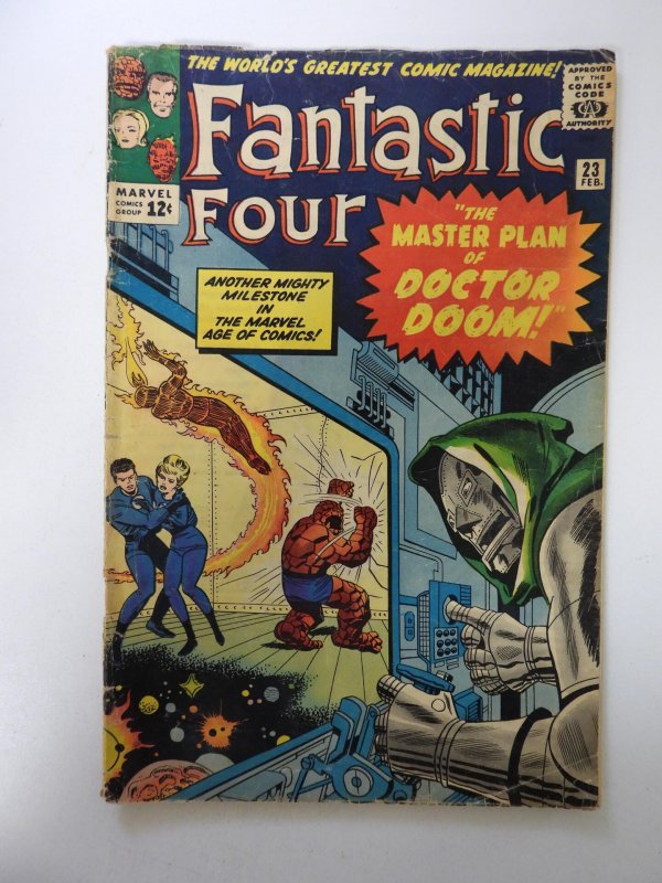 Fantastic Four #23 (1964) VG- condition see description