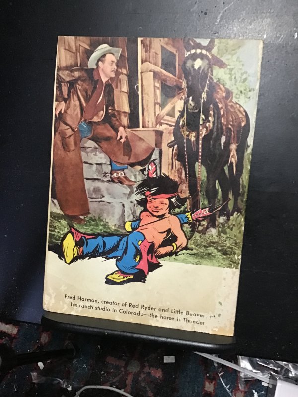 Red Ryder Comics #56 (1948) Fred Harman painted cover! Affordable grade! VG+ Wow