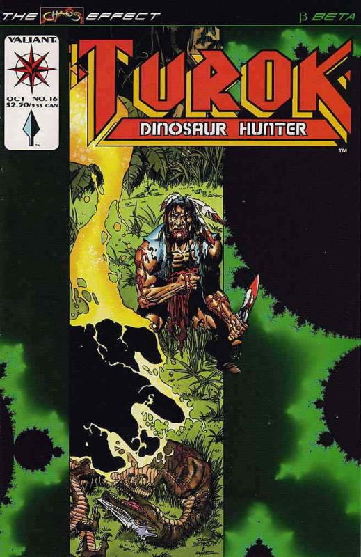 Turok, Dinosaur Hunter #16 FN; Valiant | save on shipping - details inside