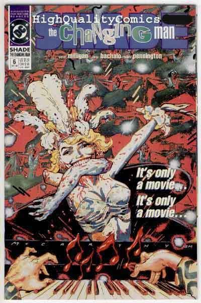 SHADE #6, NM+, Vertigo, Peter Milligan, Hollywood, 1990, Chris Bachalo