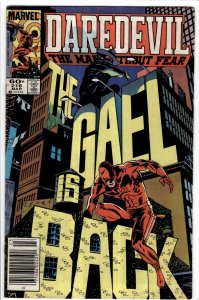 Daredevil #216 (1985) Daredevil