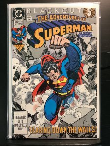 Adventures of Superman #485 Direct Edition (1991)