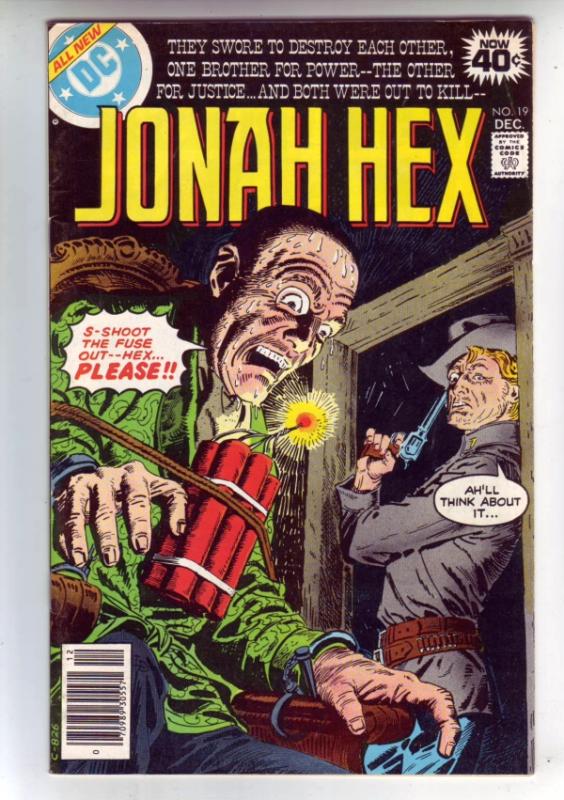 Jonah Hex #19 (Dec-78) VF+ High-Grade Jonah Hex