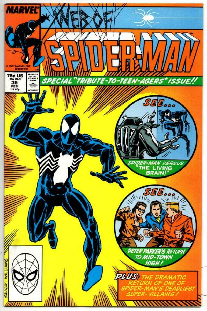 Web of Spider-Man #39 MARVEL Comics 1988 VF