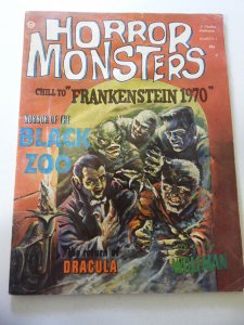 Horror Monsters #6 GD+ Condition cover detached