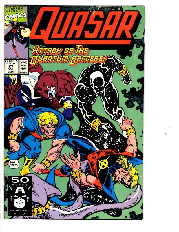 4 Marvel Comics Fantastic Four #206 Quasar #27 Micronauts #28 Doom 2099 #7 JB3