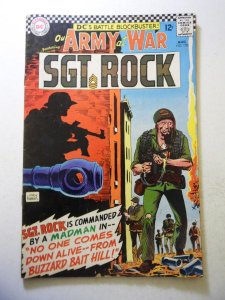 Our Army at War #170 (1966) GD+ Condition centerfold detached