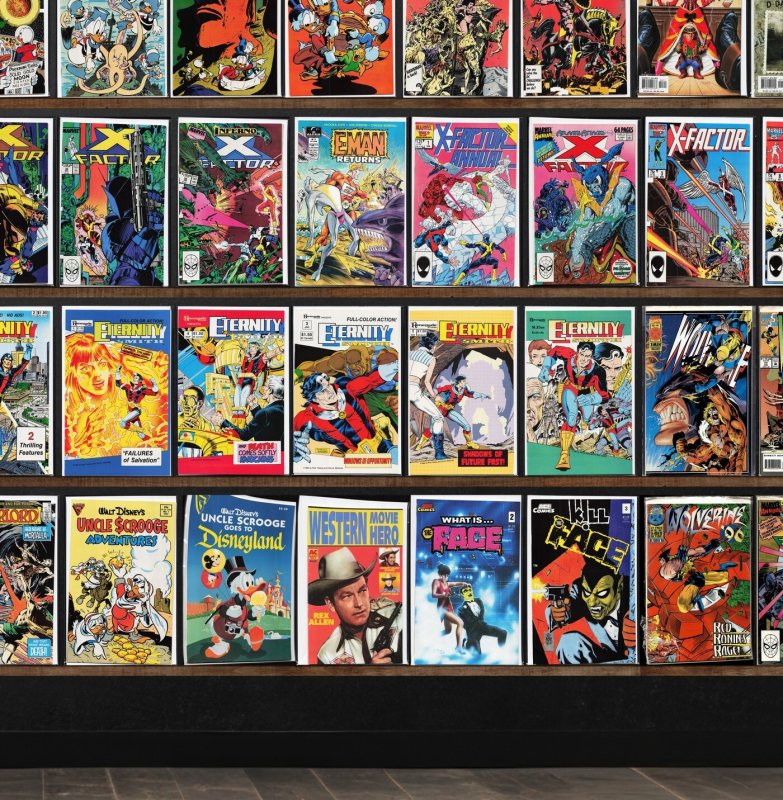 Huge Lot 140+ Comics with X-Factor, Walt Disney&, Wolverine & More!