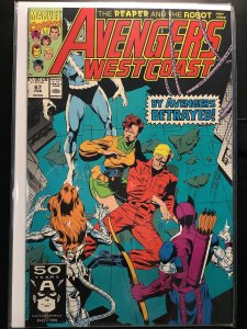 Avengers West Coast #67 Direct Edition (1991)