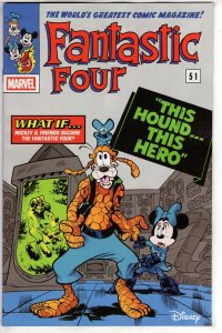 FANTASTIC FOUR #29 MOTTURA WHAT IF DISNEY FANTASTIC FOUR VAR