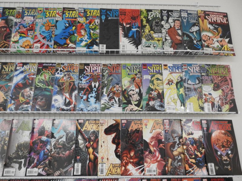 Huge Lot 210+ Comics W/ Dr. Strange, Avengers, Siege+ Avg VF- Condition!