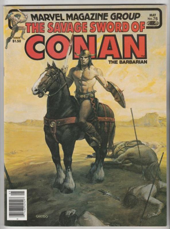 Savage Sword of Conan #78 (Jul-82) NM Super-High-Grade Conan