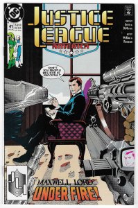Justice League America #41 Direct Edition (1990)