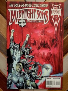 Midnight Sons Unlimited #4 (Marvel 1993) Blade, Ghost Rider, Morbius Tristan Art