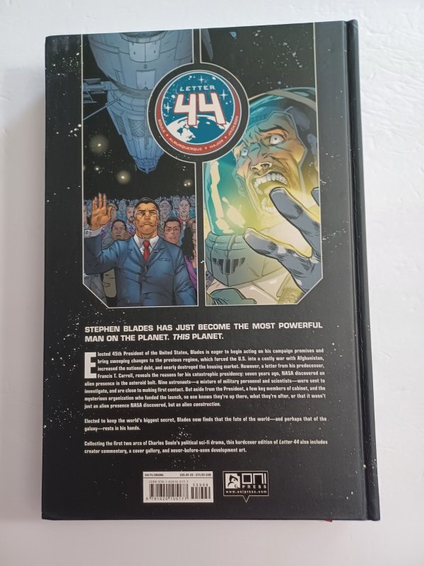 Letter 44 Vol. 1: Deluxe Edition Hardcover - Soule - NEW