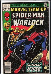 Marvel Team-Up #55 (1977) Warlock [Key Issue]