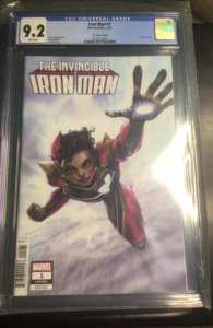 Invincible Iron Man #1 Tao Iron Heart Variant