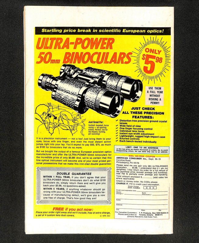 Marvel Chillers #1 1st Appearance Modred the Mystic!