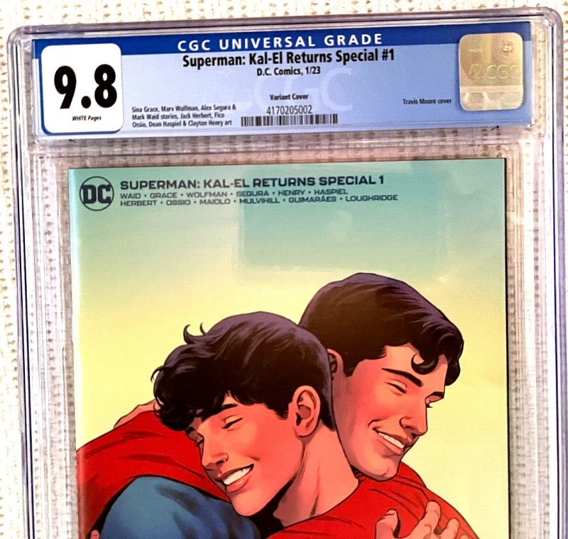 ??~DC~SUPERMAN:KAL-EL RETURNS SPECIAL #1~?~TRAVIS MOORE CVR~?~CGC 9.8~??