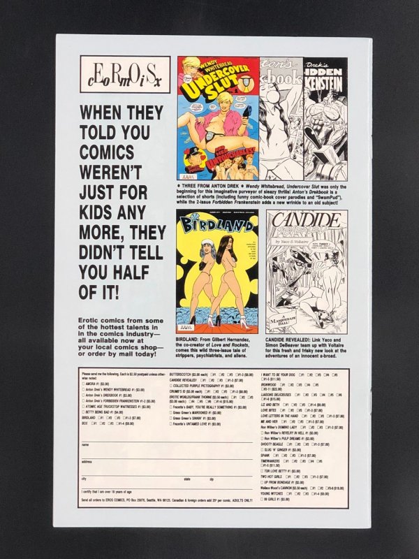 Liz and Beth #1 (1991) Written & Illustrated by G. Levis