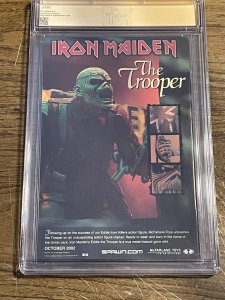 Spawn #119 CGC 9.6 SIGNED MCFARLANE Gunslinger Spawn Cameo SS CUSTOM LABEL