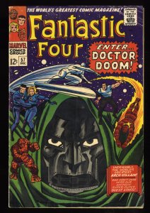 Fantastic Four #57 VG 4.0 Doctor Doom Silver Surfer!