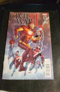 Civil War II #0 Hastings Cover (2016) buy 1 get a surprise book free