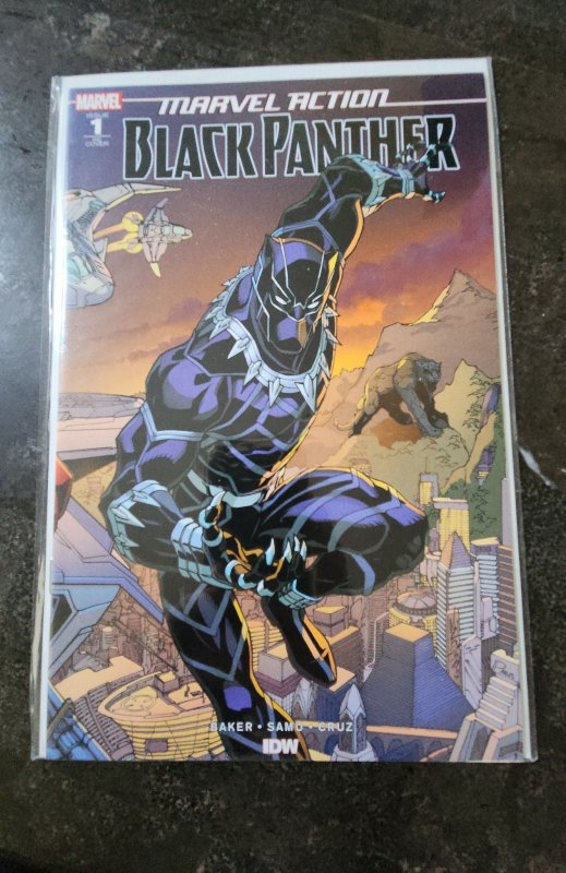 Marvel Action: Black Panther #1 Cover F (2019)