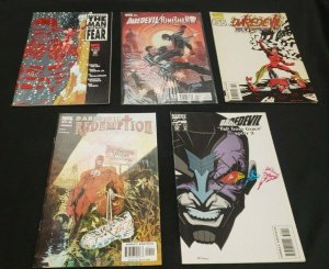 DAREDEVIL 5PC (VF) THE MAN WITHOUT FEAR, ELEKTRA, PUNISHER, REDEMPTION 1993-2016
