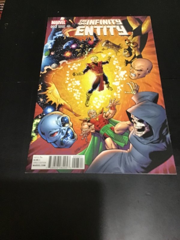 The Infinity Entity #3 Variant Cover (2016) Adam Warlock Super high-grade NM Wow