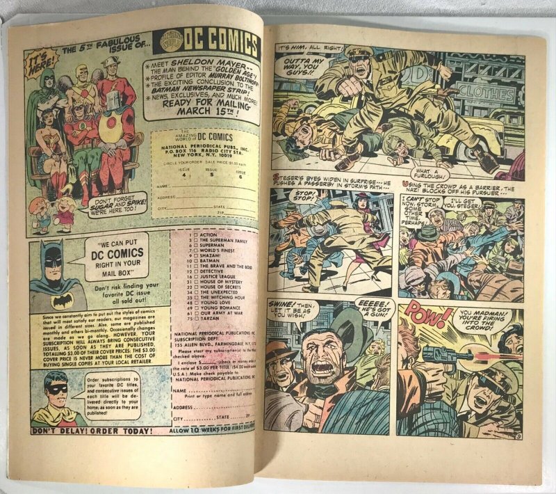 OUR FIGHTING FORCES Feat The Losers Comic 156 — 1975 DC Comics — Jack Kirby Art
