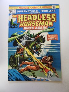 Supernatural Thrillers #6 (1973) FN- condition