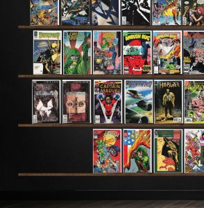 Huge Lot 150+ Comics with Warlord, Power Pack, Hawkworld, Green Lantern & More!