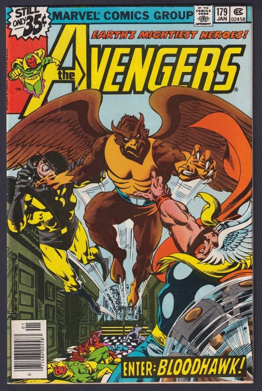 Avengers 179 (1979) FN Bronze Age Marvel Comics