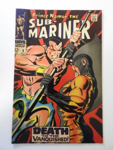 Sub-Mariner #6 (1968) FN- Condition! moisture stain