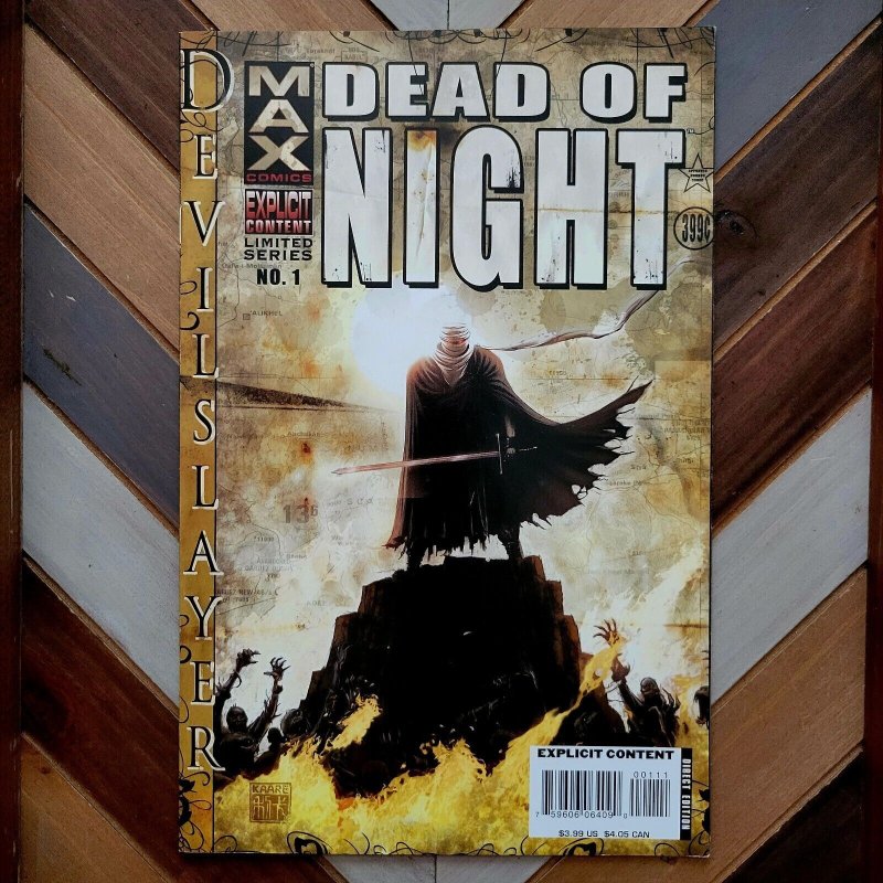 DEAD OF NIGHT feat DEVIL-SLAYER #1, #3 (Marvel MAX 2009) War & Horror / Set of 2