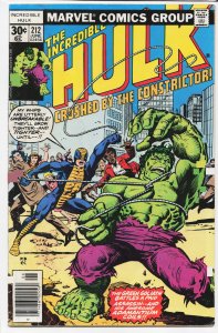 The Incredible Hulk #212 (1977) Hulk