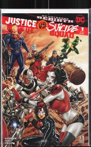 Justice League vs. Suicide Squad #1 Midtown Comics Cover B (2017)