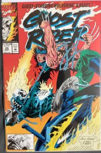 Ghost Rider #29 (1992, Marvel) Wolverine appearance. NM/MT