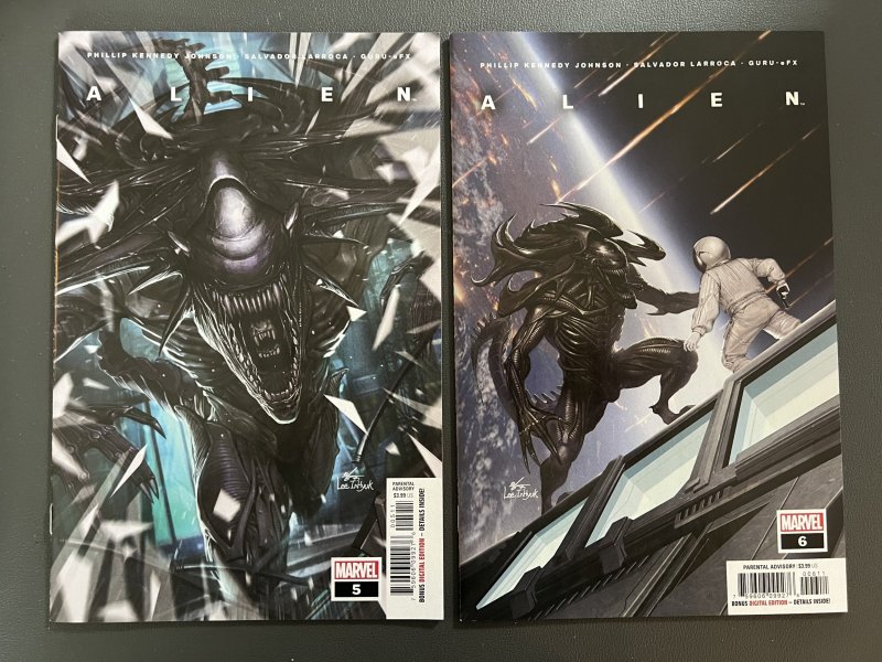 Marvel Aliens #1-12 set (2022)