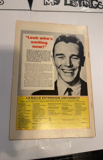 Adventure Into Fear #11 (1972)first app of manthing