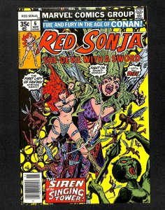 Red Sonja #6 NM- 9.2