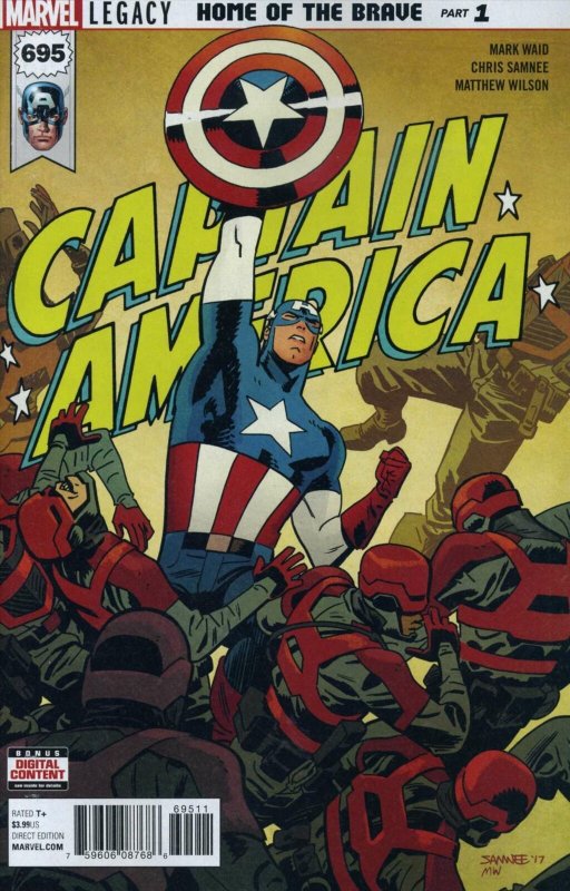 Captain America (1st Series) #695 VF/NM; Marvel | Mark Waid - we combine shippin 