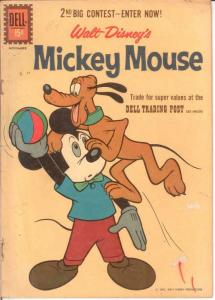 MICKEY MOUSE 80 GOOD Nov.1961 COMICS BOOK