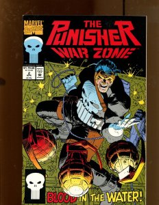 Punisher: War Zone #2 - John Romita JR Cover Art! (9.0) 1992