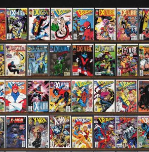 Huge Lot 150+ Comics with Excalibur, X-Men, X-Men: Legacy & More!
